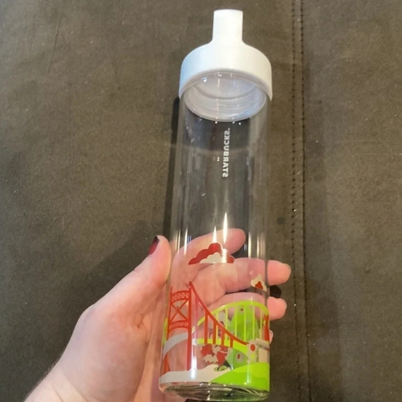 STARBUCKS Glass Bottle 18.5oz ‘You Are Here’ Collection — OHIO Collectible NWT - Picture 6 of 6